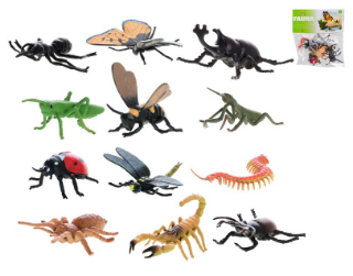 Obrázek z Hmyz 4-6cm set 12ks v sáčku 
